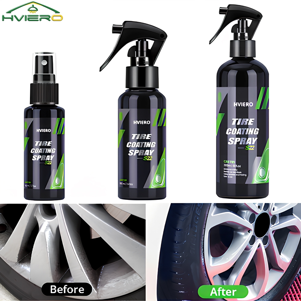 Gloss para pneus hviero s22, s - Tire Shine Spray Sealant avaliação e preço